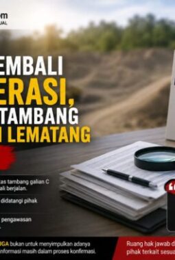 Aktivitas Tambang Galian C di Lematang Kembali Disorot, Pihak Pengelola Siap Beri Klarifikasi