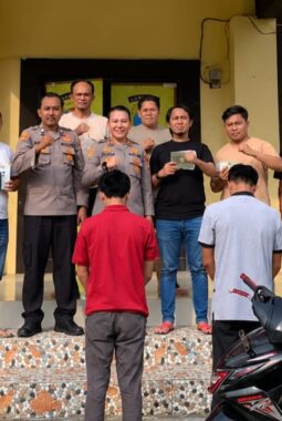 Motor Diduga Hasil Curian Dibeli Rp1,5 Juta, Tiga Orang Diamankan di Tanggamus