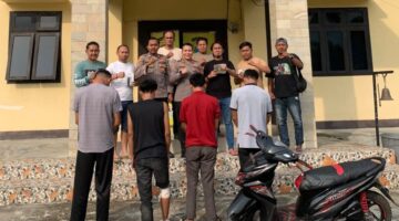 Usai Tangkap 3 Penadah, Polsek Wonosobo Polres Tanggamus Bekuk Terduga Pelaku Utama Curanmor