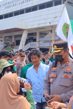 Polisi Kawal Demo Dua Tahun Prabowo-Gibran di Lampung, Mahasiswa Desak Perubahan Lewat Delapan Tuntutan