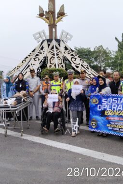 Operasi Patuh Krakatau 2026, Polres Lampung Utara Gencarkan Edukasi Keselamatan Berlalu Lintas