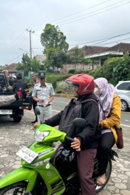Operasi Patuh Krakatau 2026, Satlantas Polres Tanggamus Beri Teguran kepada 134 Pelanggar di Way Lalaan