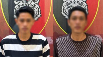 Diburu Sejak Februari, Dua Pria Komplotan Curanmor di Tanggamus Ditangkap Polisi