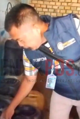 BBM Diduga Disimpan dalam Wadah di Air Hitam Lampung Barat, Polda Lampung Diminta Cek Asal-Usulnya